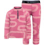 Kinder-Funktionsunterwäsche Didriksons Jadis Kids Pr Set 5 Path Heather Pink rosa Path Heather Pink