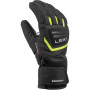Skihandschuh Leki Griffin 3D Junior 2023 schwarz/gelb black-yellow