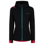 Damen-Sweatshirt La Sportiva Mood Hoody W schwarz/rosa Black/Hibiscus