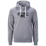 Herren-Sweatshirt Hi-Tec Hantis II schwarz/grau Grey Melange