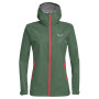 Damenjacke Salewa Puez (Aqua 3) PTX W JKT grün/rot Duck/6080
