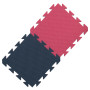 Schaumstoffteppich Yate pěnový koberec 29 x 29 x 1,2 cm blau/rosa