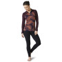 Damen-Funktionsshirt Smartwool W Merino 250 Bl Pattern 1/4 Zip Boxed