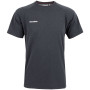 Herren-T-Shirt Mammut Aegility T-Shirt Men schwarz/weiß phantom melange-white