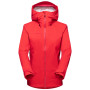 Damenjacke Mammut Kento HS Hooded Jacket Women rot Sunset