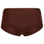 Höschen Icebreaker W's Sprite Hot Pants rot/braun espresso