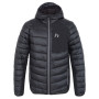 Herren-Winterjacke Hannah Revel Hoody schwarz Anthracite