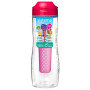Flasche Sistema Tritan Infuser Bottle 800ml rosa Pink