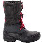 Kinder-Winterschuhe Jack Wolfskin Iceland Texapore High K schwarz Black/Red