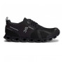 Damen Laufschuhe On Running Cloud Waterproof schwarz black/lunar