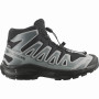 Kinderschuhe Salomon Xa Pro Mid Wp J Black-Sedona Sage-Wrought Iron schwarz/grau Black / Sedona Sage / Wrought Iron