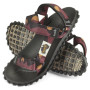 Herrensandalen Gumbies Scrambler Burgundy a Orange