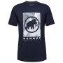 Herren-T-Shirt Mammut Trovat T-Shirt Men schwarz/weiß marine PRT2