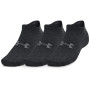 Socken-Set Under Armour Essential No Show 3pk schwarz Black / Black / Pitch Gray