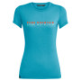 Damen-T-Shirt Salewa PURE M. DRI-REL W S/S TEE türkis Blue Danube Melange