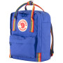 Rucksack Fjällräven Kånken Rainbow Mini blau Cobalt Blue