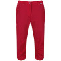 Damen 3/4 Hose Regatta Chaska Capri II rot DarkCerise