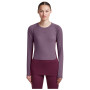 Damen-Funktionsshirt Icebreaker W Mer 200 ZoneKnit LS Crewe