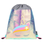 Skischuhtasche Oxybag Sáček na cvičky lila/grau unicorn iconic