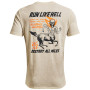 Herren-T-Shirt Under Armour Destroy All Miles Tee