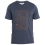 Herren-T-Shirt Icebreaker M Mer 150 Tech Lite II SS Tee Alpine Crossing grau Graphite