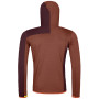 Herrenjacke Ortovox Fleece Light Grid Hooded Jacket