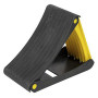 Klappbare Anfahrhilfe Bo-Camp Wheel block foldable schwarz/gelb