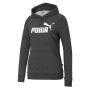 Damen-Sweatshirt Puma ESS Logo Hoodie TR dunkelgrau Gray