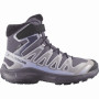 Kinderschuhe Salomon Xa Pro Winter Wp J Nine Iron-Gull-Cosmic Sky grau Nine Iron / Gull / Cosmic Sky