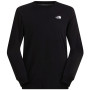 Herren-T-Shirt The North Face Evolution Simple Dome Regular Long-Sleeve Tee schwarz TNF BLACK
