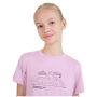 Kinder-T-Shirt 4F Tshirt Fnk F1199 Light Pink