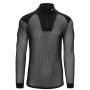 Herren-Rollkragenpullover Brynje of Norway Super Thermo Zip polo Shirt schwarz