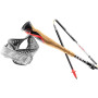 Stöcke Leki MCT 12 Vario Carbon schwarz/weiß BlackWhiteFluorescentRed