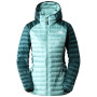 Damenjacke The North Face W Bettaforca Lt Down Hoodie grün/hellgrün Wasabi/Ponderosa Green