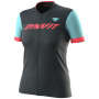 Damen-Radtrikot Dynafit Ride Light S/S Fz Tee W dunkelblau 3011 - blueberry MARINE BLUE/8050