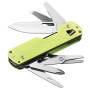 Multifunktionsmesser Leatherman Free T4 gelb lunar