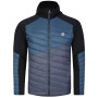 Herrenjacke Dare 2b Gendarme Wool Hybrd blau/grau Ori/Bk/DkStr