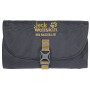 Kosmetiktasche Jack Wolfskin Mini Waschsalon dunkelgrau Ebony