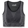 Damen-Funktionsunterwäsche Smartwool W Intraknit Racerback Bra 2023 schwarz black heather