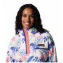 Damen-Sweatshirt Columbia Helvetia™ II Printed Cropped Half Snap