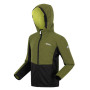 Kinderjacke Regatta Jnr Highton FZ grün/schwarz BriKiwi/Blk