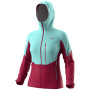 Damenjacke Dynafit Radical Infinium Hybrid Jkt W türkis/weinfarbe marine blue/6210