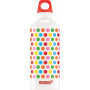 Flasche Sigg Design 0,6 l weiß/rot