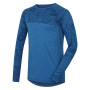 Herren-Funktionsshirt Husky Merino 100 blau