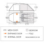 Wanderzelt Vango Omega 250
