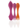 Löffel Light My Fire Sporks´n Case dunkelrosa/rosa