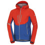Herrenjacke Northfinder Davian blau/orange 171orangeblue