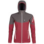 Damenjacke High Point Atom Lady Hoody Jacket rot BrickRed/IronGate