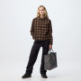 Damenhemd Fjällräven Övik Boxy Flannel Shirt W