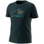 Herren-Funktionsshirt Dynafit Transalper Graphic S/S Tee M lila blueberry/5260